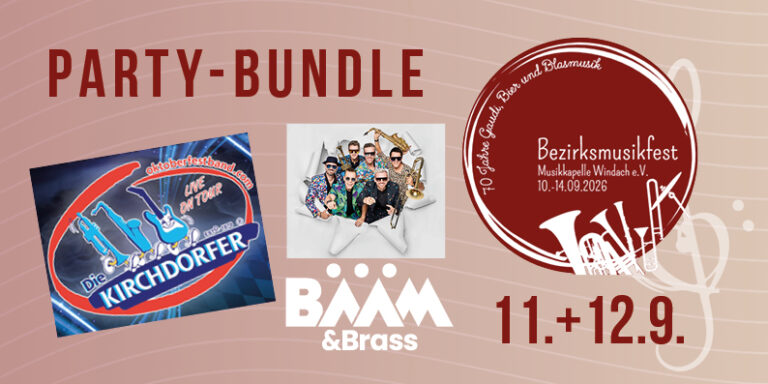 Party-Bundle (Freitag + Samstag)